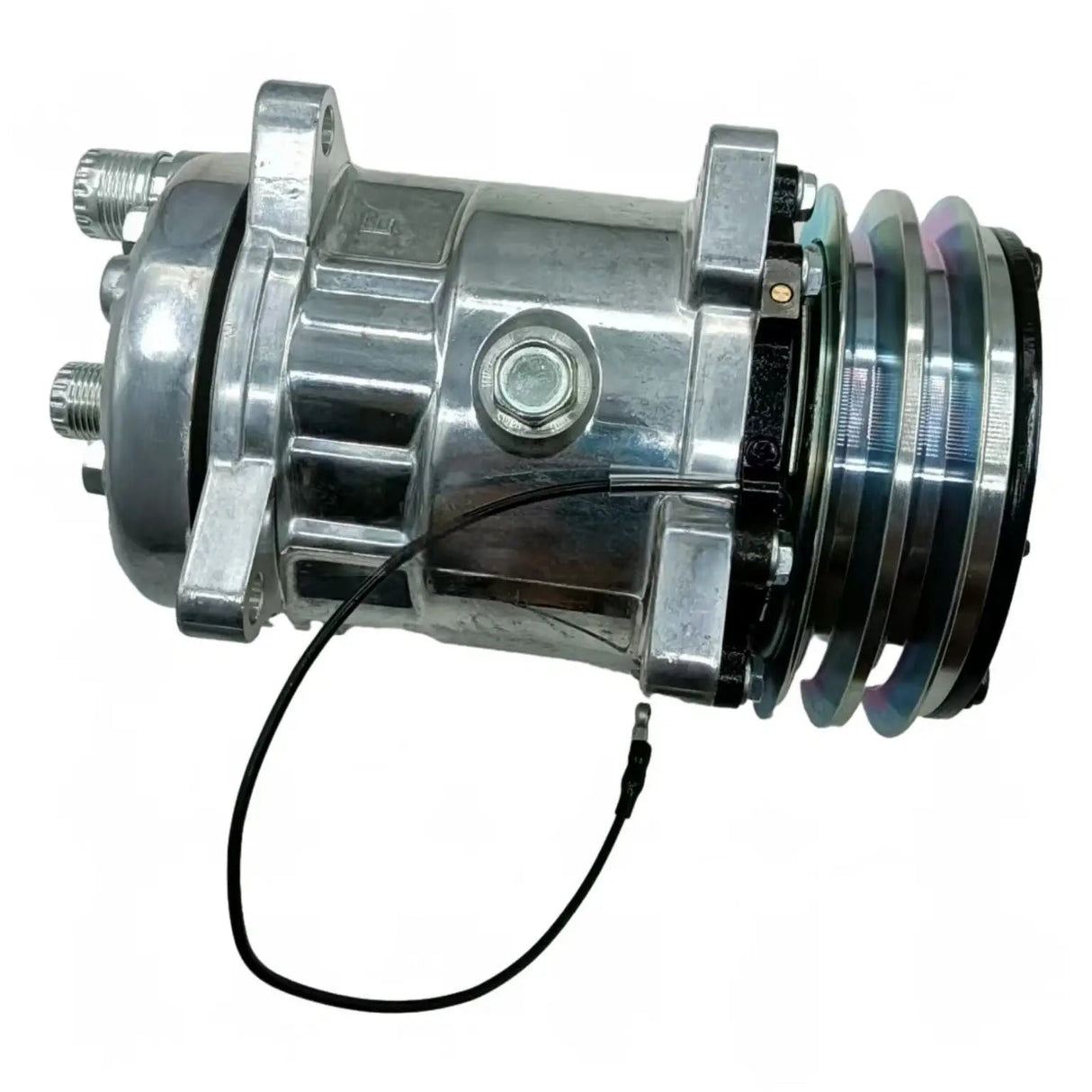 Aftermarket Sanden 9044 12V SD508 A/C Compressor for Excavator Loader Forklift - Fab Heavy Parts