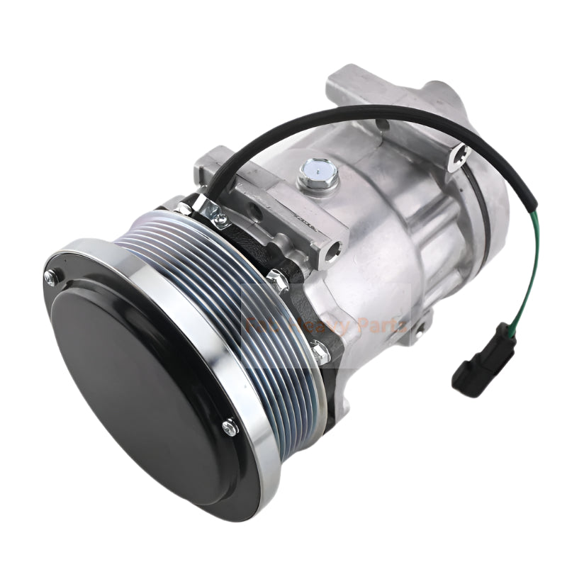 Compresor de aire acondicionado 320-1291 3201291 apto para motoniveladora Caterpillar CAT 12M2 160M3 12M3