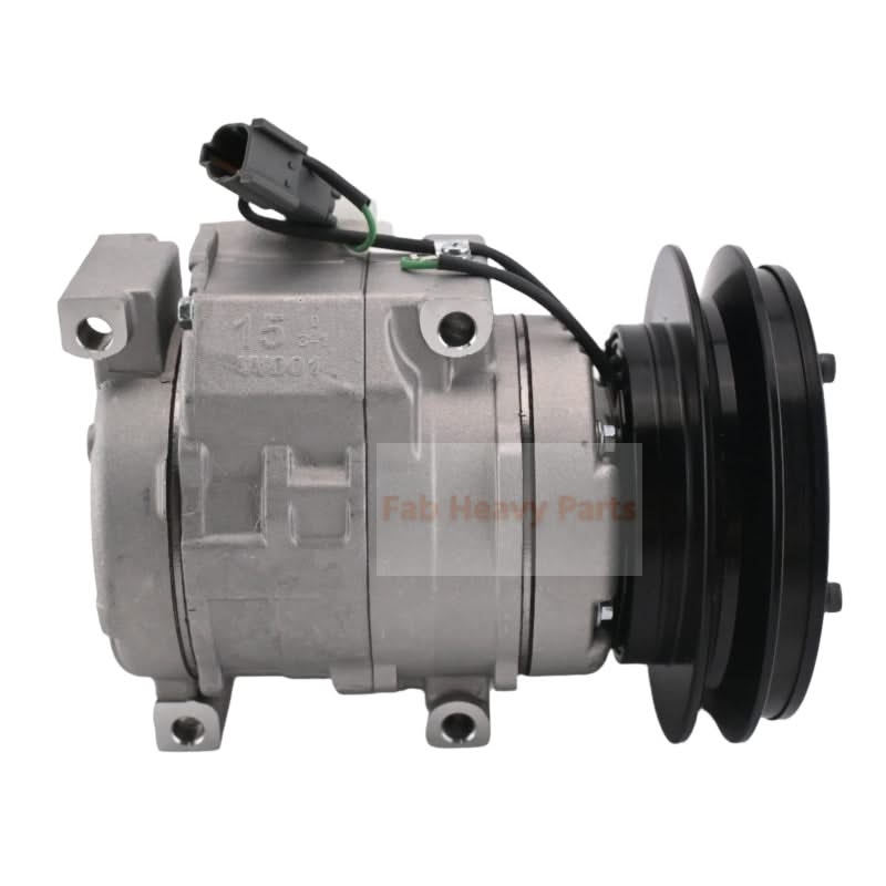 Air Conditioning Compressor 4431081 Fits for John Deere Excavator 120C 160C 180 - Fab Heavy Parts