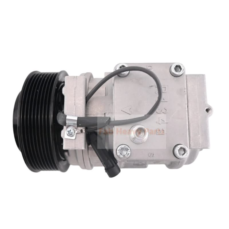 Air Conditioning Compressor AL176858 Fits for John Deere Skid Steer Loader 326D 323D 320D 319D 318D - Fab Heavy Parts