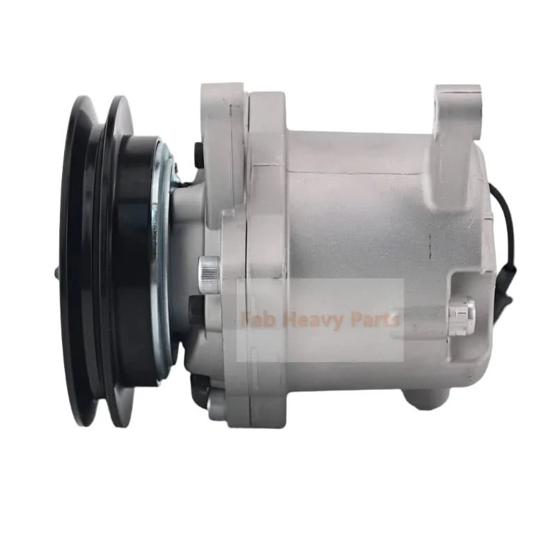 Air Conditioning Compressor T2055 - 72210 T205572210 Fits for Kubota Excavator KX080 - 3 KX121 - 3 KX161 - 3 U45 - 3 U50 - 3 - Fab Heavy Parts