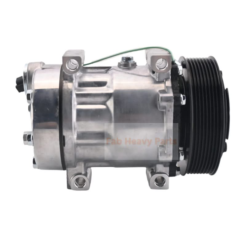 Air Conditioning Compressor VOE11412631 Fit for Volvo Excavator EC330 EC360 EC460 EC700 - Fab Heavy Parts