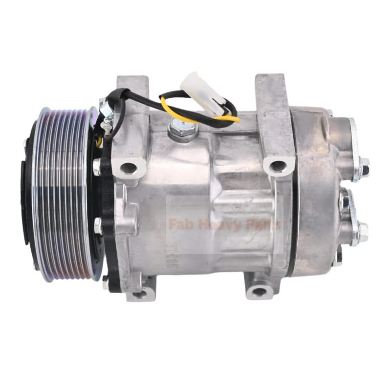 Air Conditioning Compressor VOE15082727 Fit for Volvo Wheel Loader L110 L120 L150 L180 L220 L250 L350 - Fab Heavy Parts
