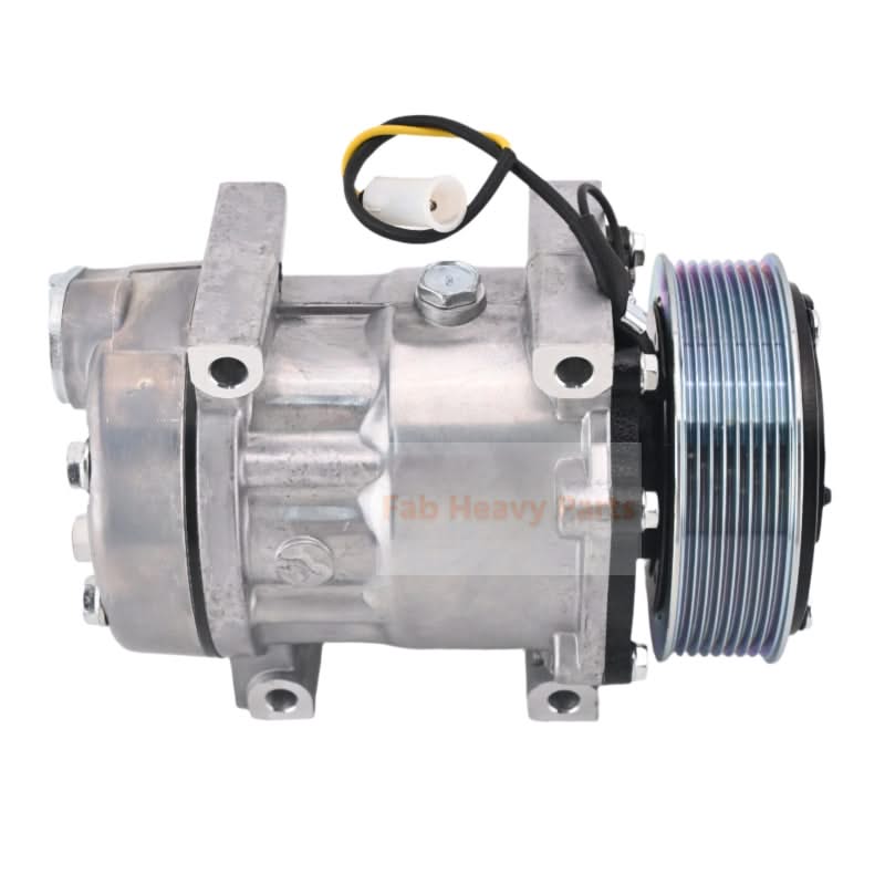 Air Conditioning Compressor VOE15082727 Fit for Volvo Wheel Loader L110 L120 L150 L180 L220 L250 L350 - Fab Heavy Parts
