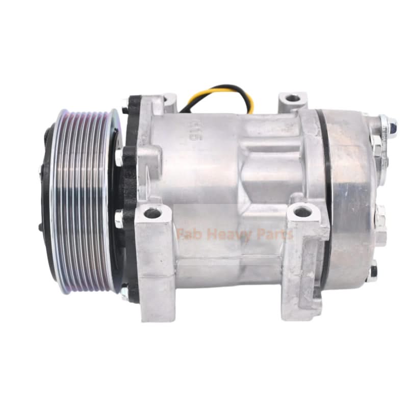 Air Conditioning Compressor VOE15082727 Fit for Volvo Wheel Loader L110 L120 L150 L180 L220 L250 L350 - Fab Heavy Parts