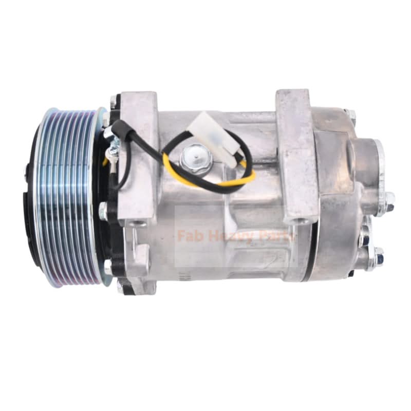 Air Conditioning Compressor VOE15082727 Fit for Volvo Wheel Loader L110 L120 L150 L180 L220 L250 L350 - Fab Heavy Parts