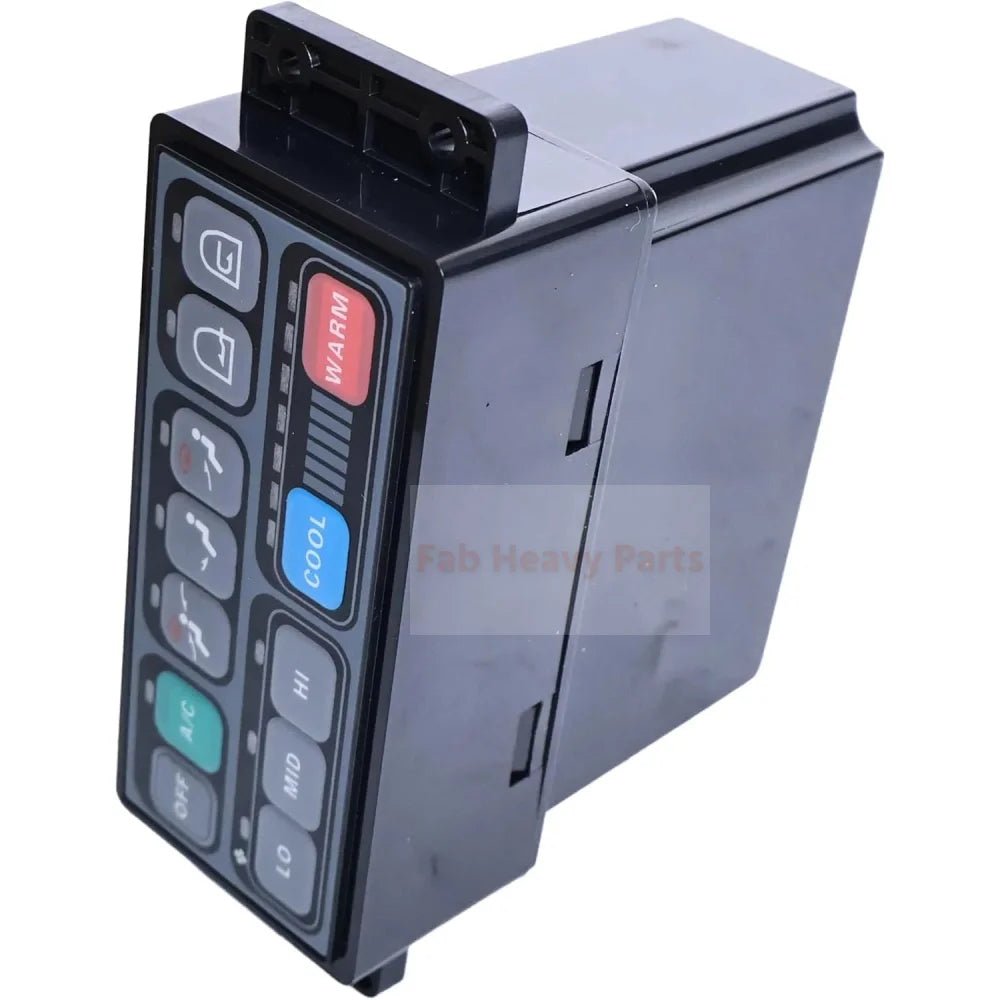 Air Conditioning Control Panel 2543 - 9031A 25439031A Fits for Komatsu Doosan Daewoo MEGA160 MEGA200 - V MEGA250 - V SOLAR130LC - V SOLAR220N - V - Fab Heavy Parts