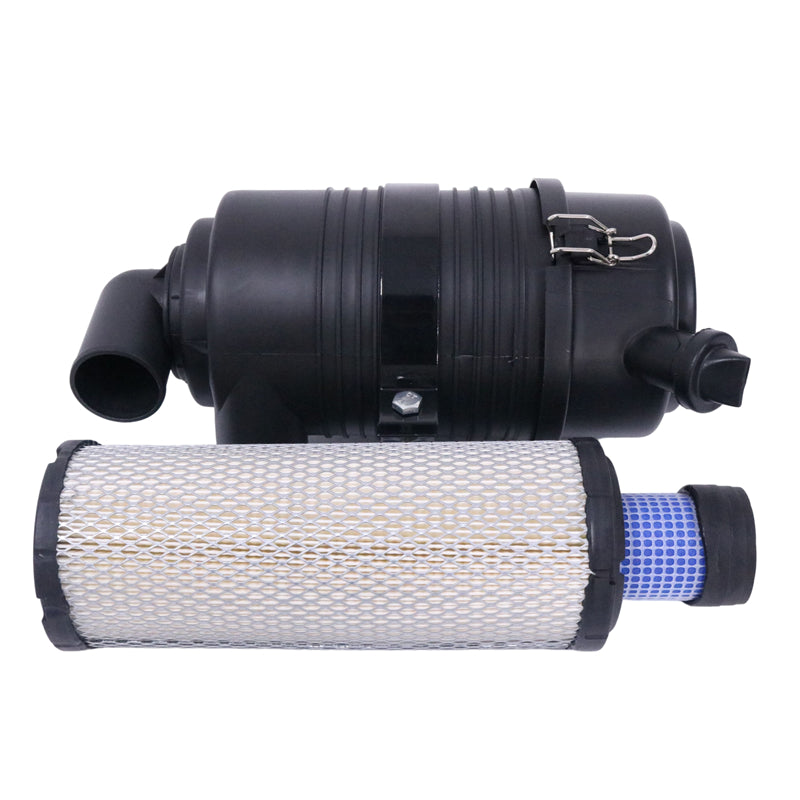 Air Filter Kit MIA11921 and Housing Assembly MIA11256 for Kawasaki Engine FX751V-BS04 Fits for John Deere Zero Turn Lawn Mower