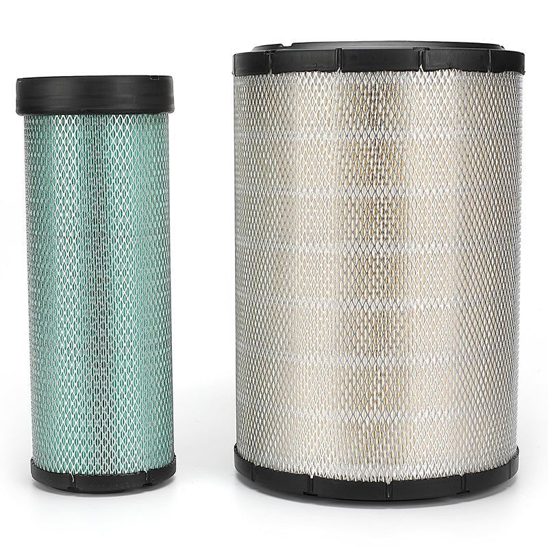 Air Filter Kit T191321 AT323638 Fits for John Deere Engine 6068 Excavator 2054 2554 200CLC 230CLC 270CLC - Fab Heavy Parts