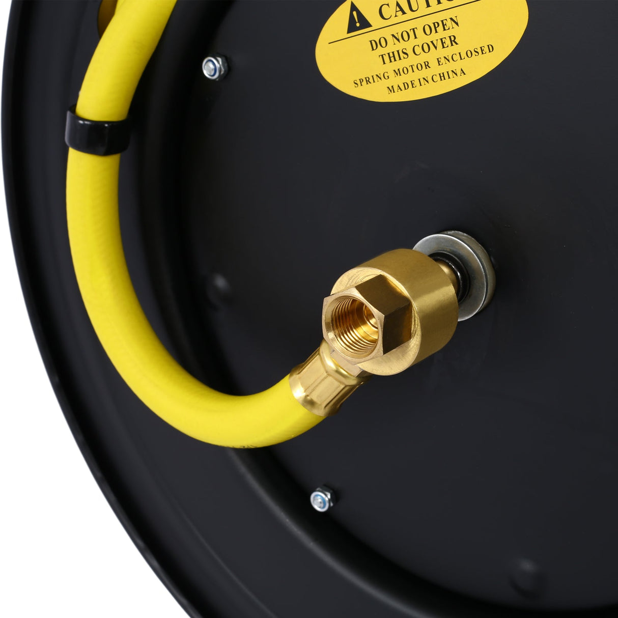 Air Hose Reel 1/2" Inch x 50' Ft Auto Rewind Heavy Duty Steel - Fab Heavy Parts