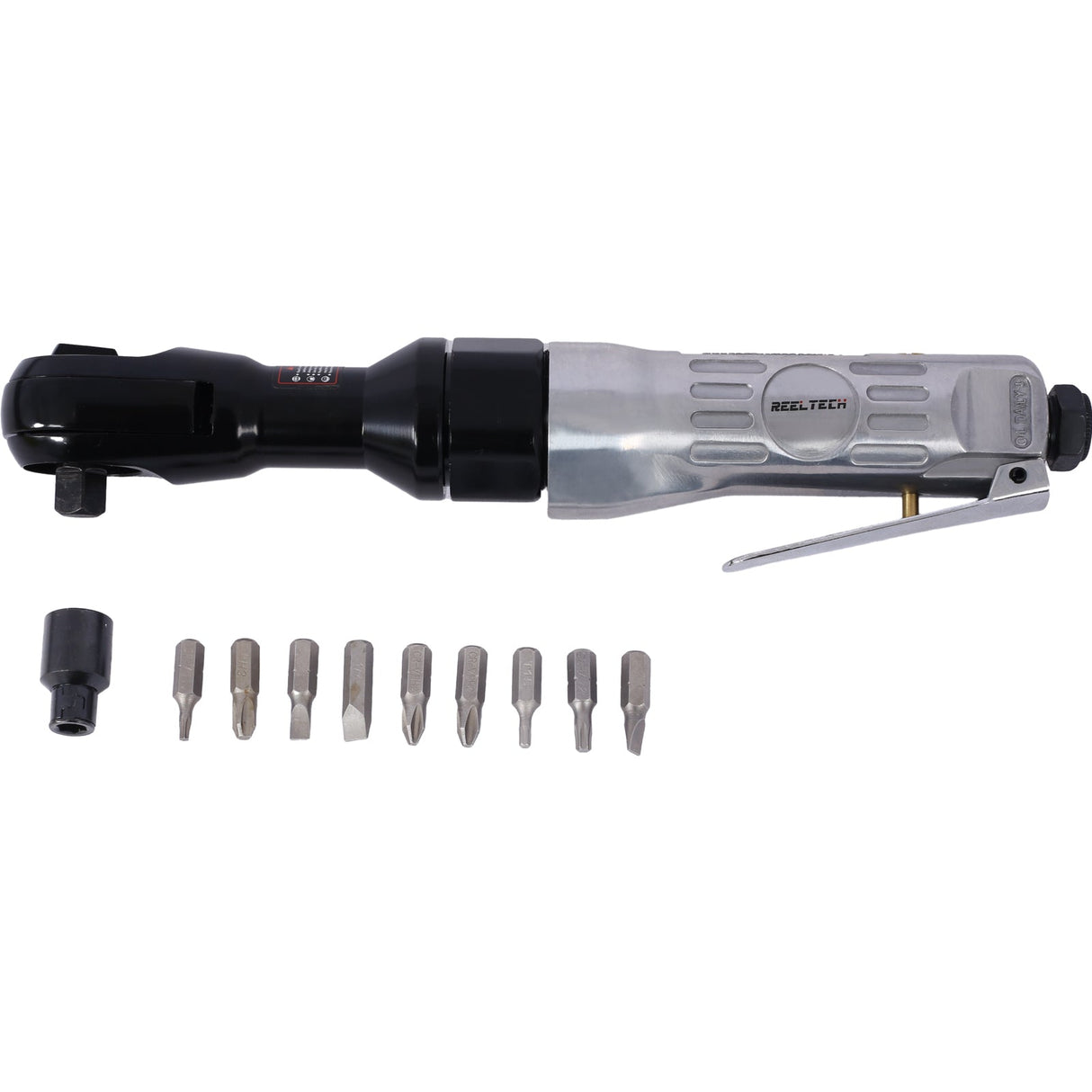 Air Tool and Accessories Kit 71 Piece Impact Wrench Air Ratchet Die Grinder Air Hammer Hose Fittings with Storage Case - Fab Heavy Parts