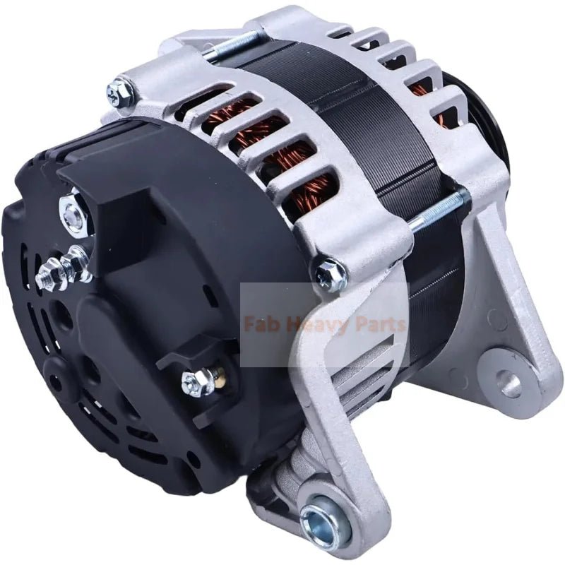 Alternator 128990 - 77250 Fits For Yanmar 2YM15 4JH45 4JH57 4JH110 4JH80 3JH40 Engine - Fab Heavy Parts