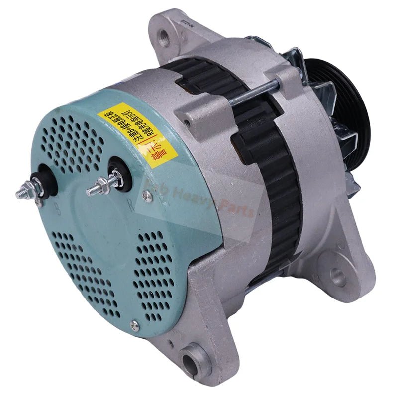 Alternator 600 - 861 - 6111 Fits for Komatsu SAA4D107E SAA6D114E SAA6D107E SAA6D102E WA430 - 6 WA380 - 6 WA320 - 6 PC350LC - 8 PC350 - 8 PC300 - 8 - Fab Heavy Parts