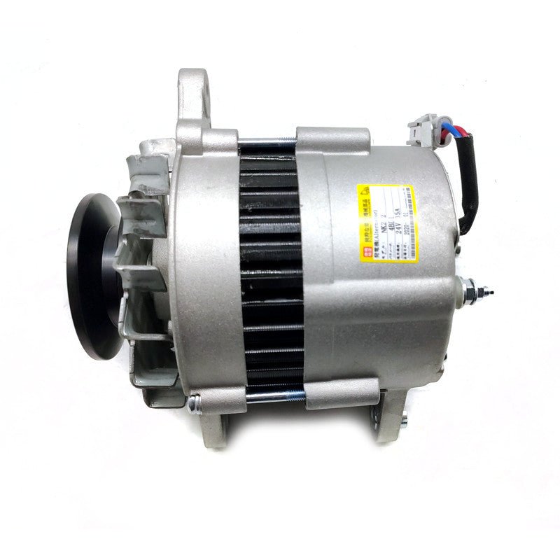 Alternator VI5812002121 for Isuzu Engine 4BD1 Kobelco Excavator MD140C SK100 SK120 SK120LC SK150LC - Fab Heavy Parts