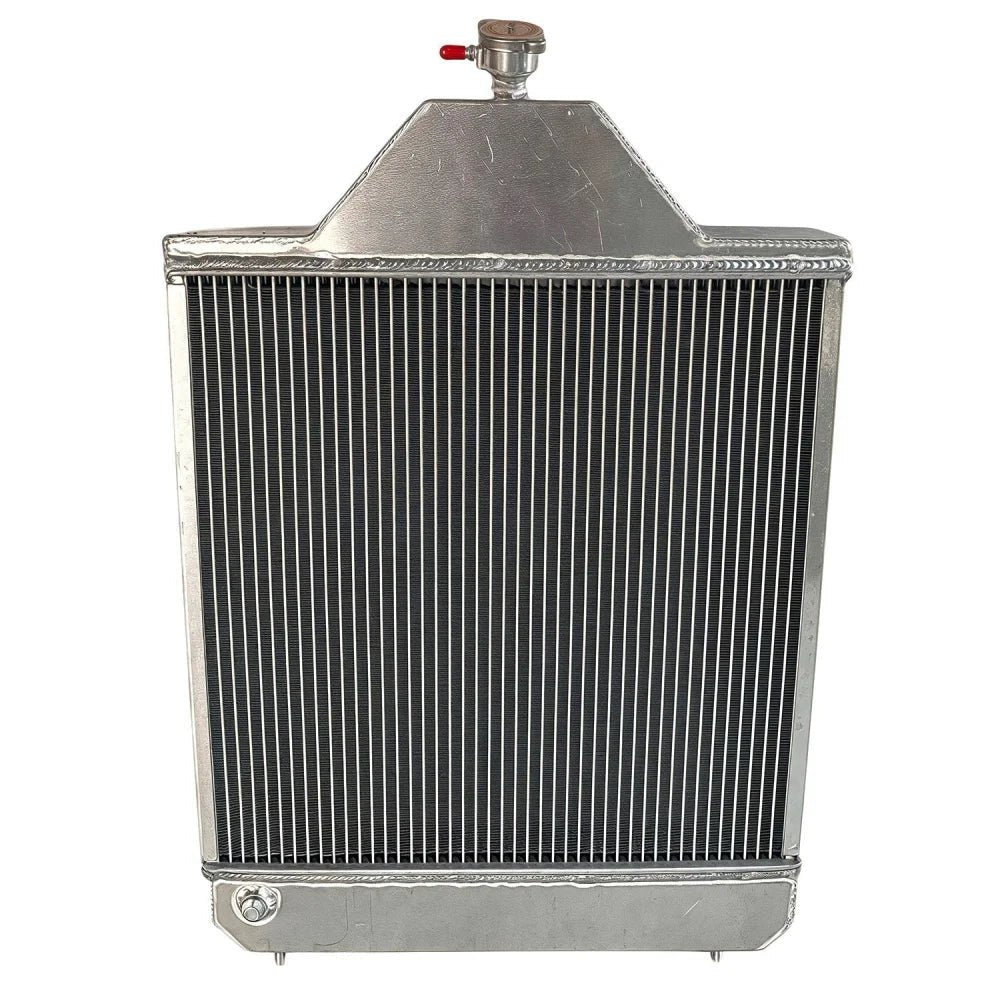 Aluminum Radiator and Shroud for Case IH 480C Backhoe Loader Part D89104 - Fab Heavy Parts