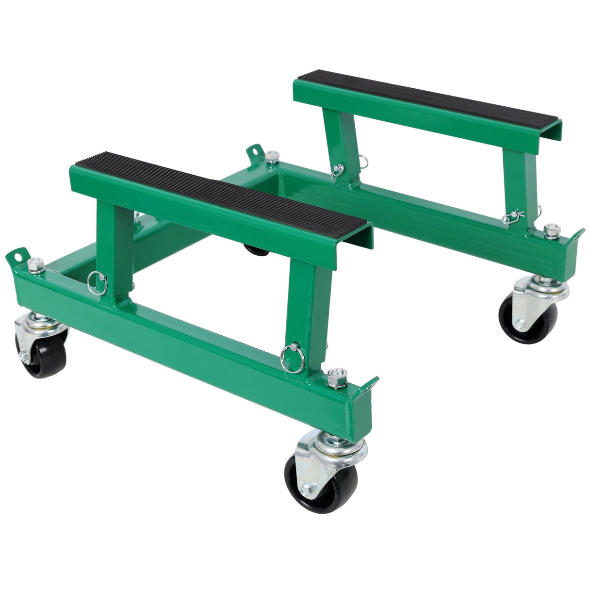 ATV Motorcycle Engine Cradle Dolly 1500lbs Capacity - Green - Fab Heavy Parts