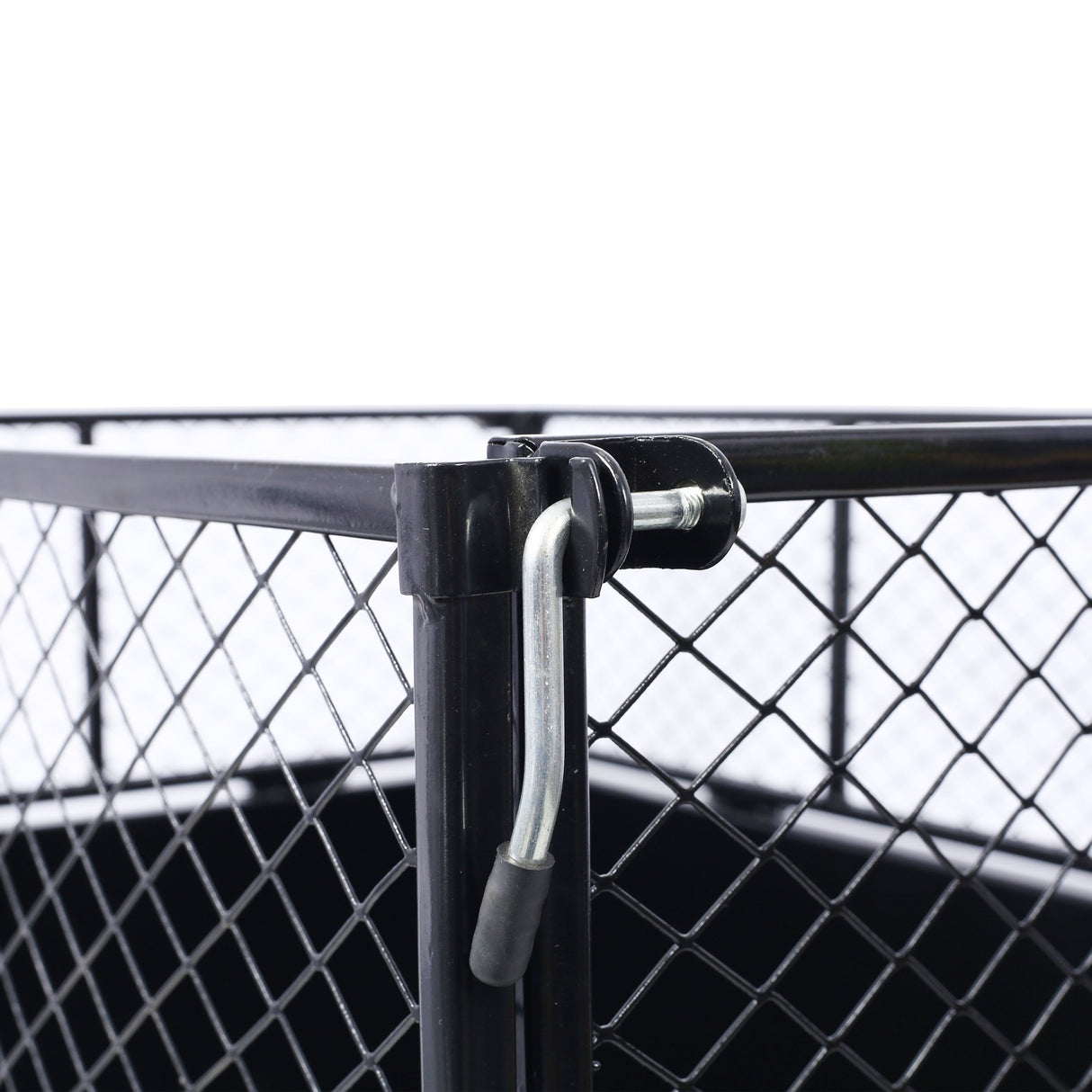 ATV Trailer Steel Dump Cart 750lbs 22 Cubic Feet with Heavy Duty Tow Behind Carts and Removable Sides - Fab Heavy Parts