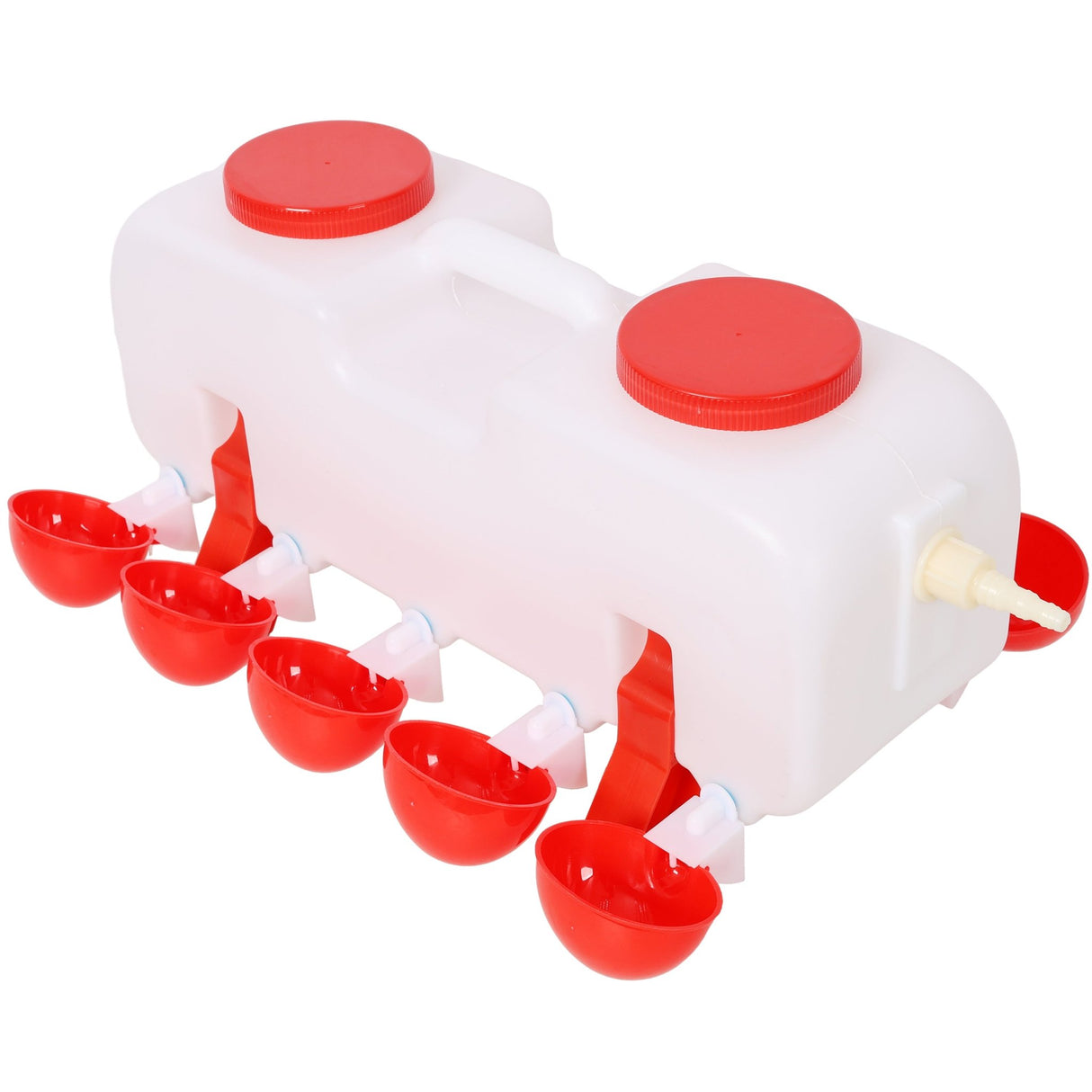 Automatic Chicken Waterer with 10 Drinking Cup Easy Disassembly and Cleaning Water Dispenser for Chickens Ducks and Geese - Fab Heavy Parts