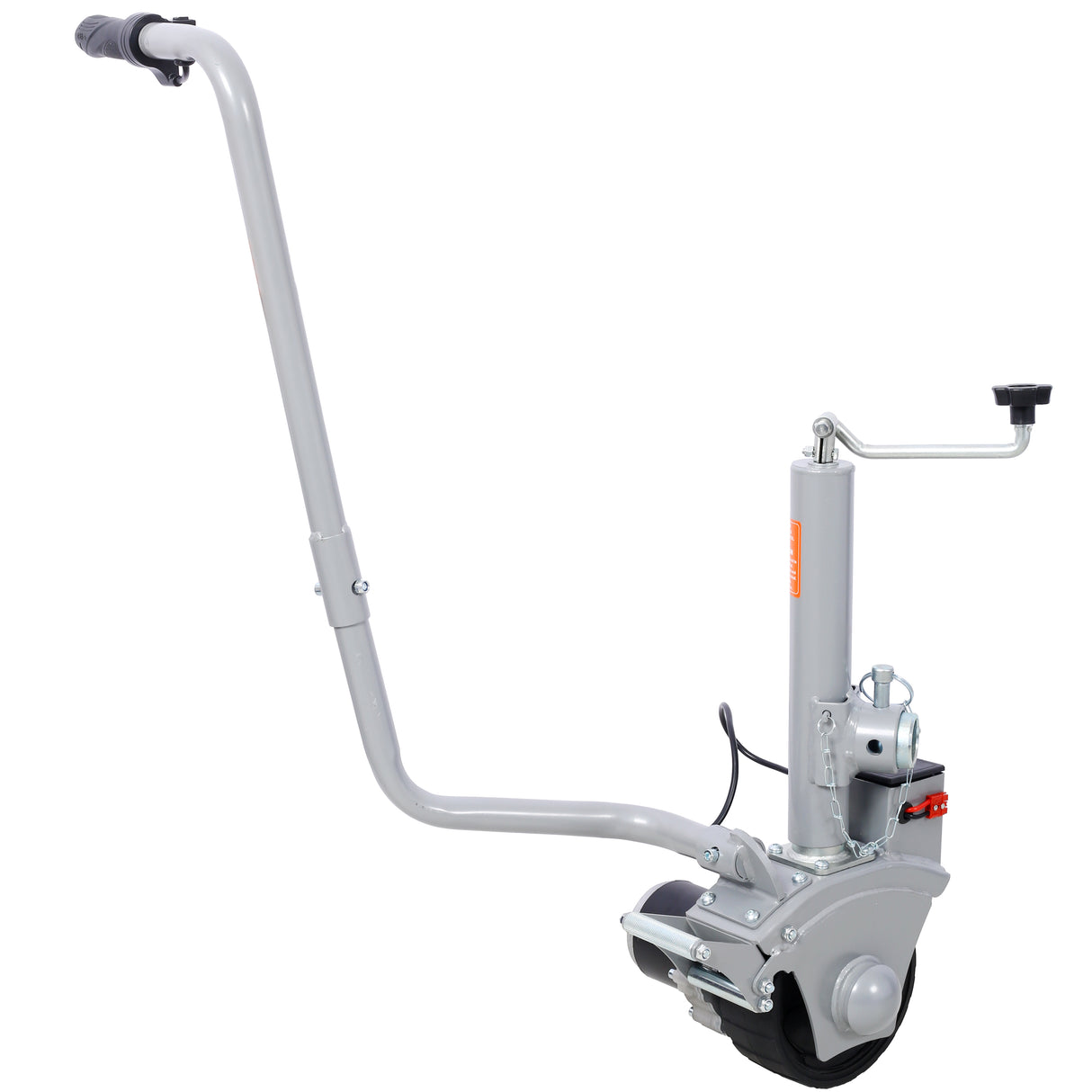 Electric Trailer Dolly 5000lbs Towing Capacity 350W 12V Trailer Jockey Wheel with 22 ft/min Moving Speed 8'' Rubber Tire