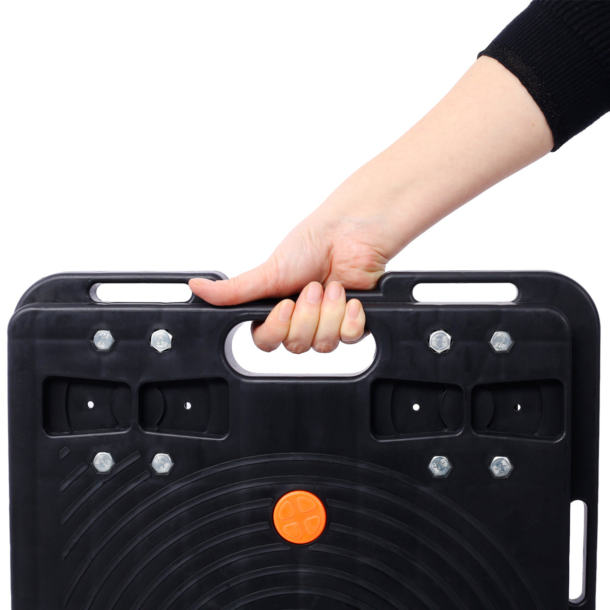 4Pcs Heavy Duty Interlocking Moving Dolly with 4 Wheels 23.6 x 15.7 Inch 330 Lbs Capacity Each Count