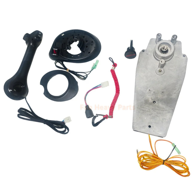 Balck Console Vertical Control Box 8M0011213 Fits for Mercury Outboard Engine