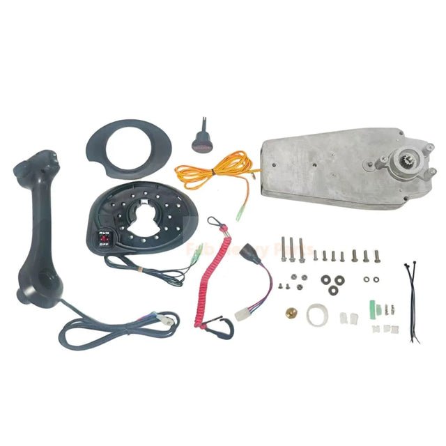 Balck Console Vertical Control Box 8M0011213 Fits for Mercury Outboard Engine