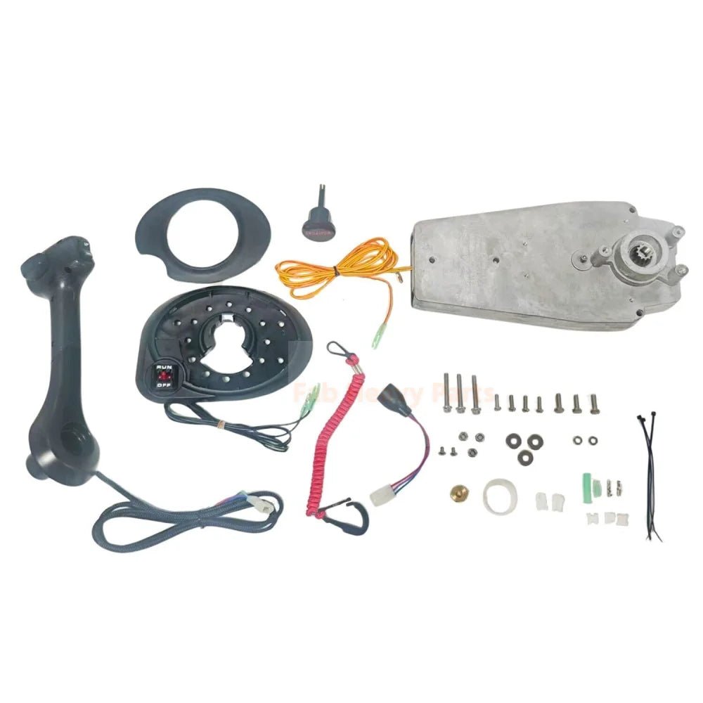 Balck Console Vertical Control Box 8M0011213 Fits for Mercury Outboard Engine - Fab Heavy Parts