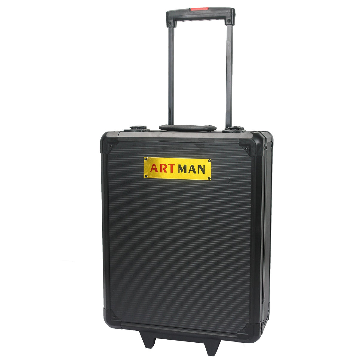 Black Hand Tool Box with 4 Layers of Toolset and Wheels - Fab Heavy Parts