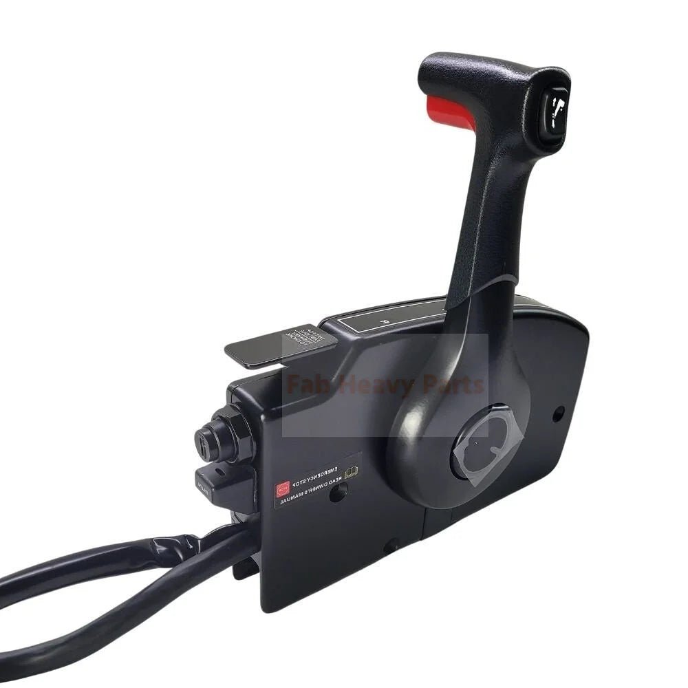 Boat 8Pin 15FT Left Handle Side Mount Control Box 881170A15 Fits for Mercury 2 Stroke - Fab Heavy Parts