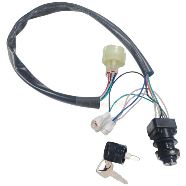 Boat Ignition Key Switch Assembly 37110 - 93J11 Fits for Suzuki Control Box DF150 - 250HP - Fab Heavy Parts