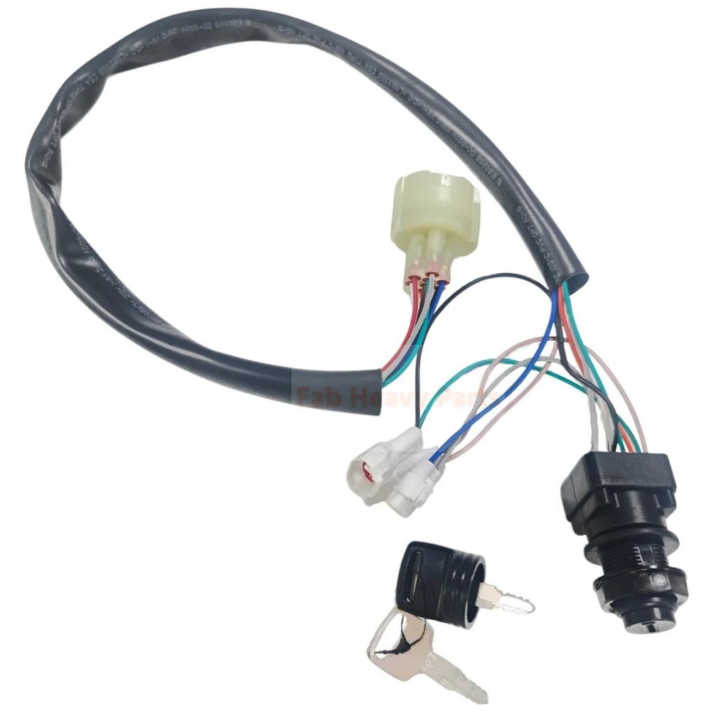 Boat Ignition Key Switch Assembly 37110 - 93J11 Fits for Suzuki Control Box DF150 - 250HP - Fab Heavy Parts