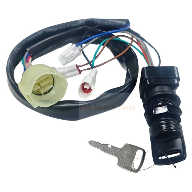 Boat Ignition Key Switch Assembly 37110 - 93J11 Fits for Suzuki Control Box DF150 - 250HP - Fab Heavy Parts
