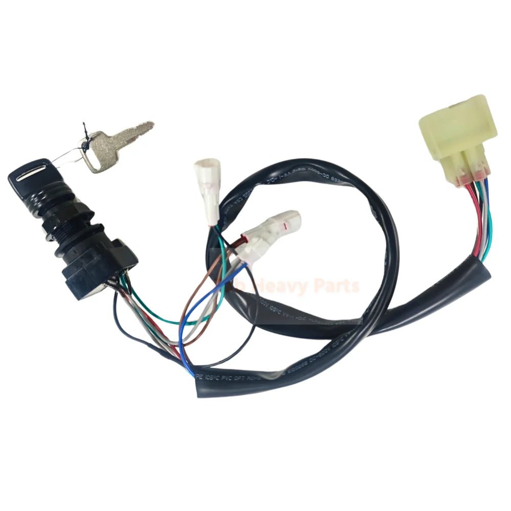 Boat Ignition Key Switch Assembly 37110 - 93J11 Fits for Suzuki Control Box DF150 - 250HP - Fab Heavy Parts