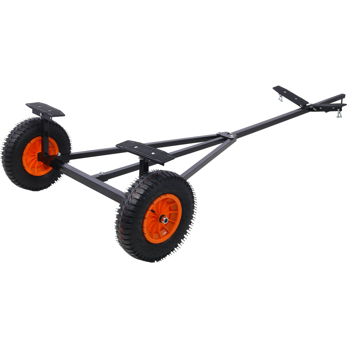 Boat Trailer Dolly 420lbs Load Capacity Carbon Steel Trailer Mover with 96'' - 116'' Adjustable Length - Fab Heavy Parts