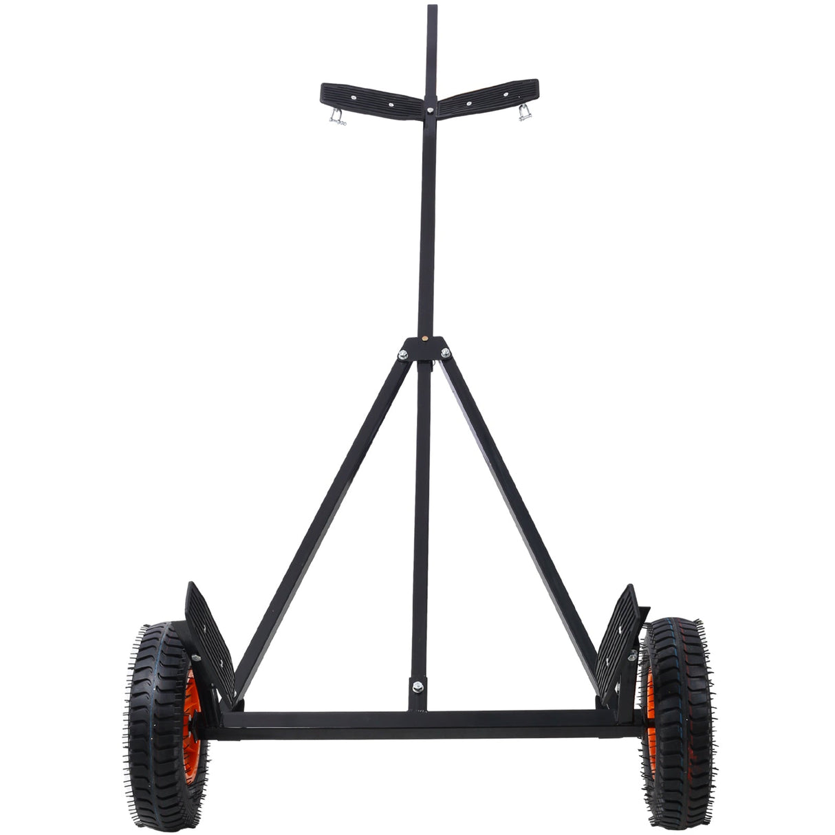 Boat Trailer Dolly 420lbs Load Capacity Carbon Steel Trailer Mover with 96'' - 116'' Adjustable Length - Fab Heavy Parts