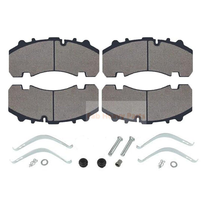 Brake Pad Kit 0980102570 WVA29109 for Mercedes Benz Bus Truck - Fab Heavy Parts