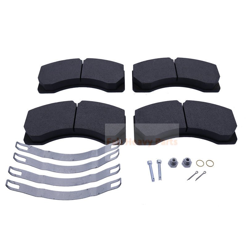 Brake Pad Kit 15183699 for Volvo A25D A25E A25F A25F/G A30D A30E A30F A30F/G A35D A35E A35F A35F/G A40D A40E A40F A40F FS A40F/G T450D - Fab Heavy Parts