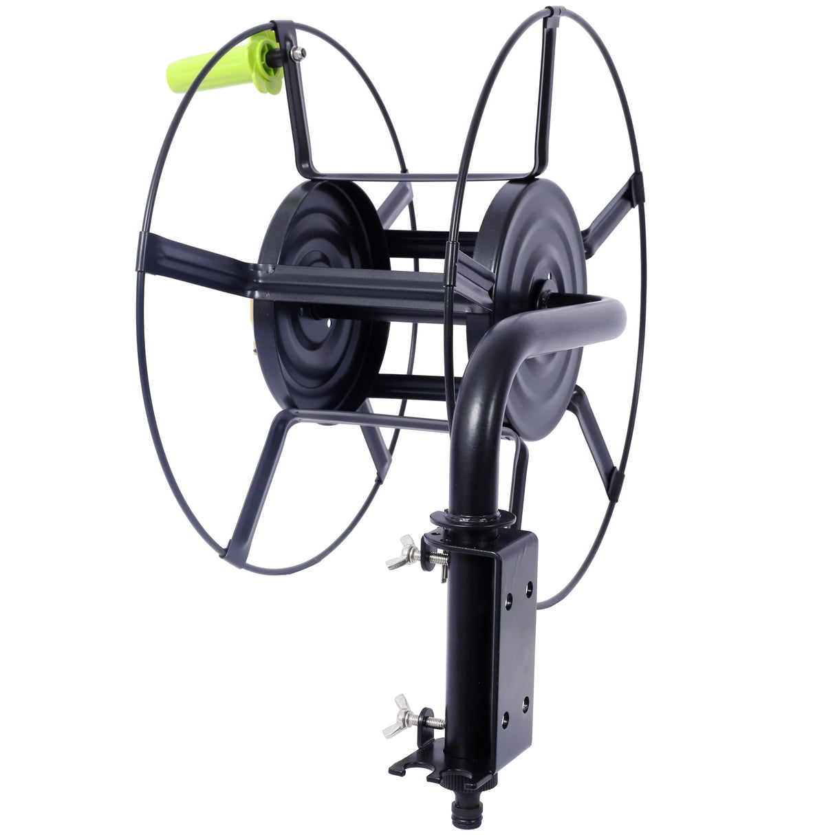 Swivel Hose Reel Wall Mount 180 Degree Pivot Hanger Great Heavy Duty Steel