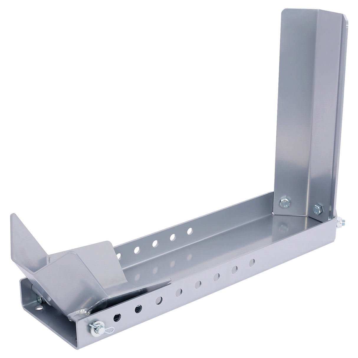 Motorcycle Wheel Chocks Cradle Holder Front Wheels Adjustable Stand Trailer Stop for 8"-24"