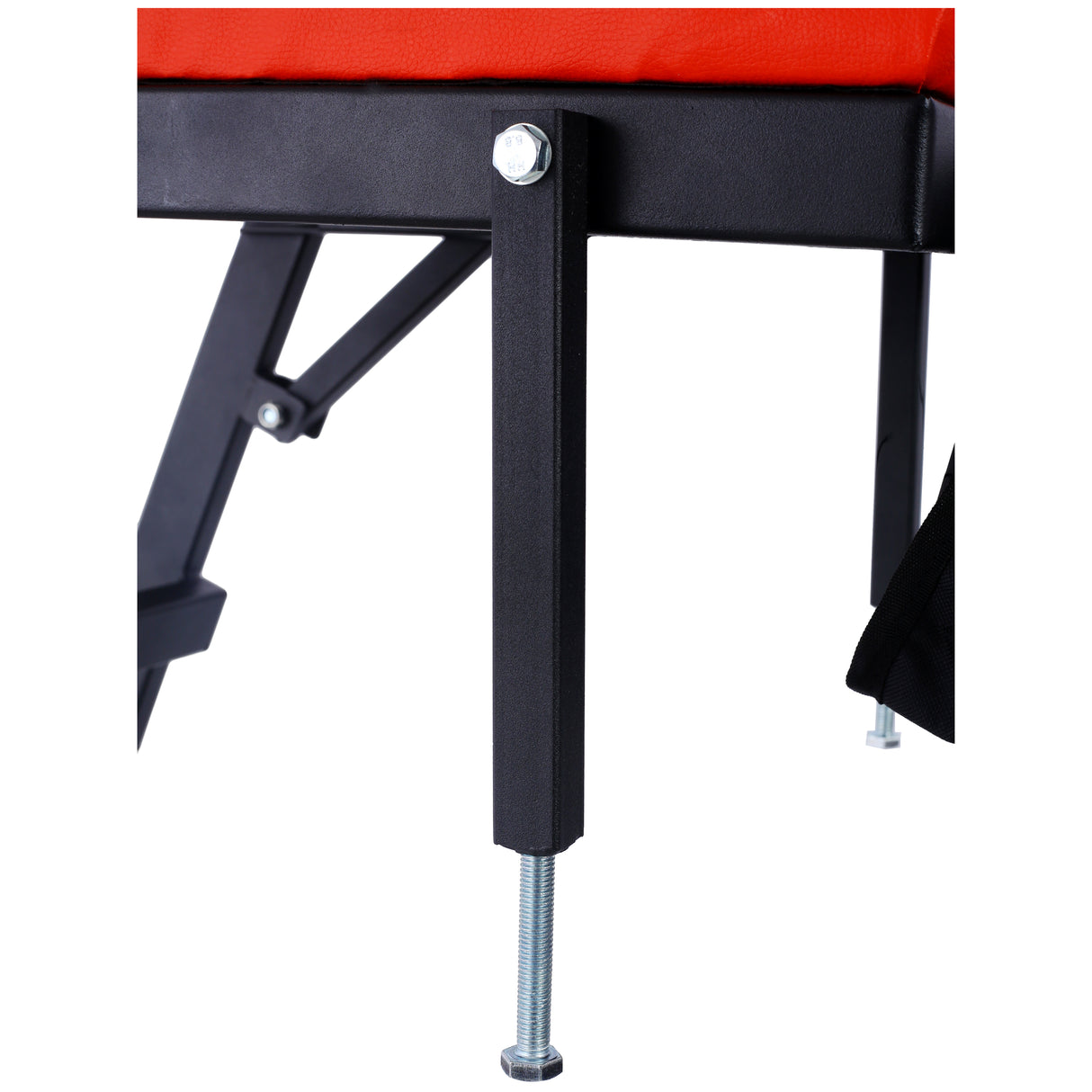 Top Automotive Engine Creeper 42.5"-66" 330 LBS Capacity High Top 4 Swivel Caster Wheels Padded Deck Foldable