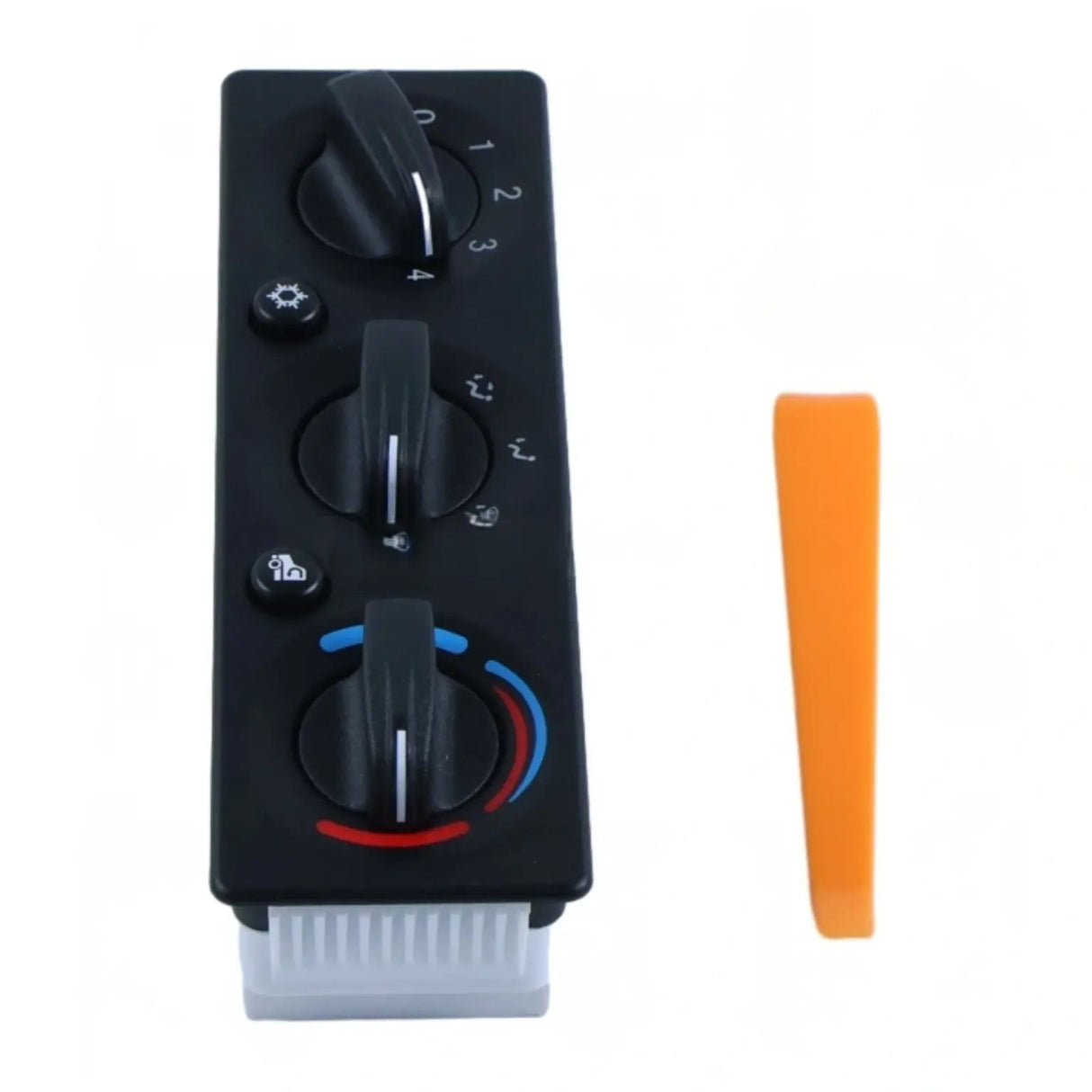 Cab HVAC Temperature Control Penal Q21-6012 for Peterbilt 325 330 335 337 348 357 365 367 378 379 384 385 386 388 389 - Fab Heavy Parts