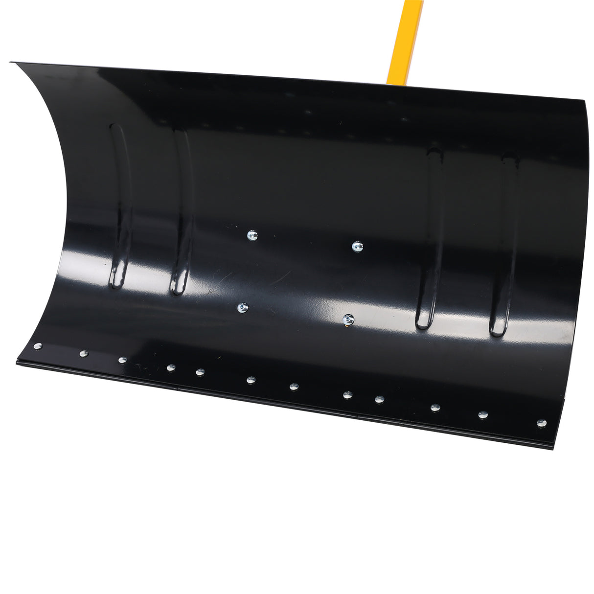 Snow Shovel with Wheels Cushioned Adjustable Angle Handle 29" Blade 10" Wheels--Yellow