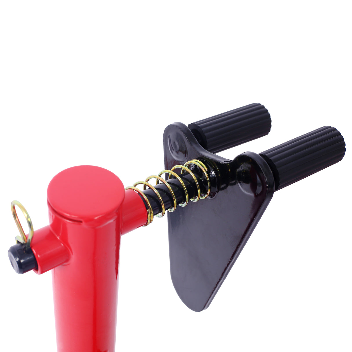 Motorcycle Stand 1000LB Sport Bike Front and Rear Wheel Lift Swingarm Paddock U--Red