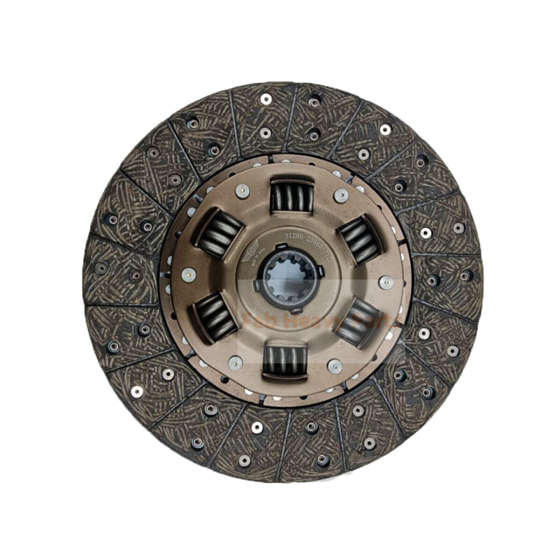 Disco de embrague 31280-23660-71 apto para carretilla elevadora Toyota 5FG10 5FG25 6FD20 7FG30 8FG20