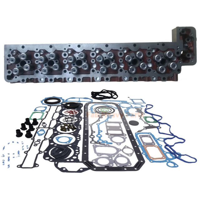 Complete Cylinder Head & Gasket Fits for Hino Engine J08 J08E Kobelco SK350-9 SK350-8