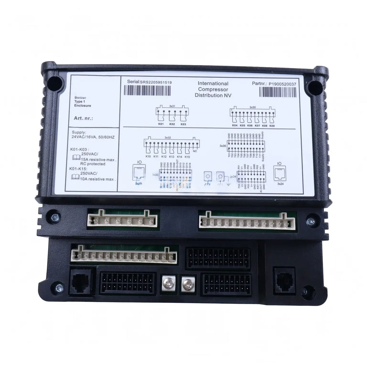 Control Module 1900520037 for Atlas Copco Quincy Air Compressor