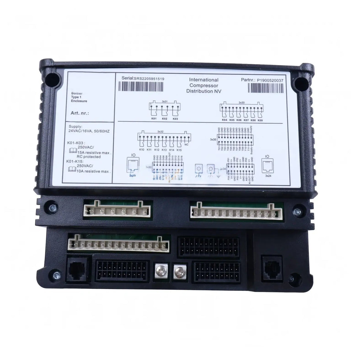 Control Module 1900520037 for Atlas Copco Quincy Air Compressor - Fab Heavy Parts