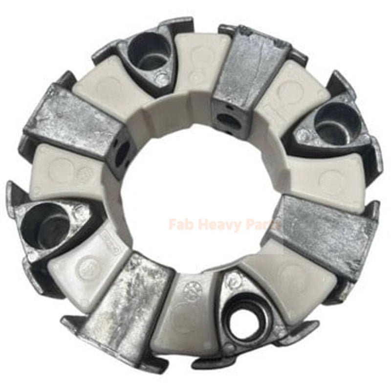 Coupling Insert Without Hub KRJ6622 Fits Case CX210 CX225SR CX240 K3V112 - Fab Heavy Parts