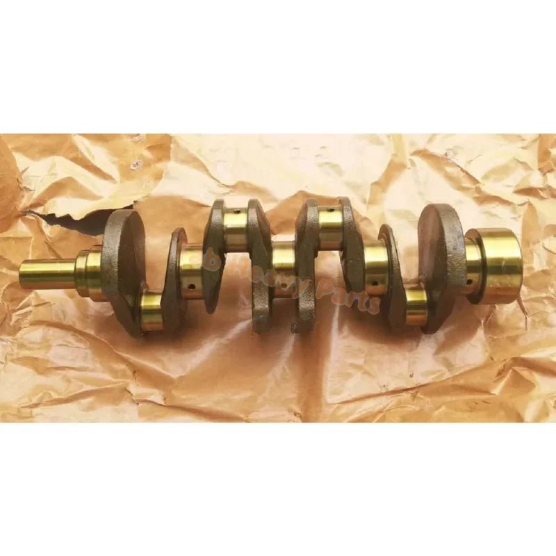 Crankshaft for Isuzu 4LE2 Engine IHI Fits Case Hitachi Fits Case kobelco Excavator Denyo - Fab Heavy Parts