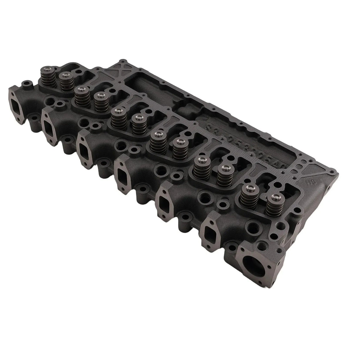 Cylinder Head Assembly with Valves and Springs For Ram 2500 3500 1994 - 1998 5.9L 12V DSL 6B 6BT 6BTA - Fab Heavy Parts